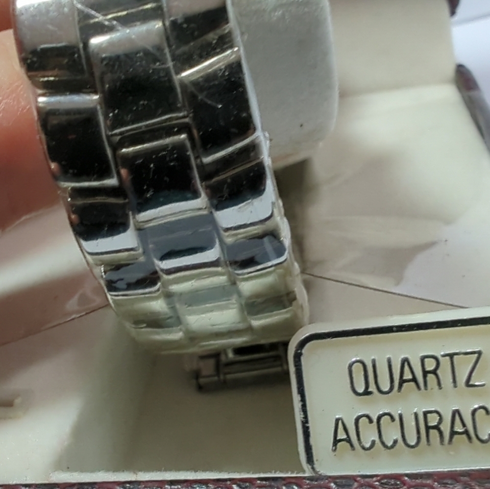 Ladies Quartz Watch Japan Movement  Stainless Steel New In Box By Sophia - Picture 9 of 10